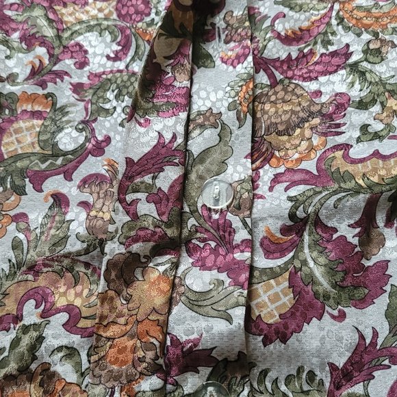 Braemar Petites Print Blouse, sz Large Petite - Picture 13 of 16